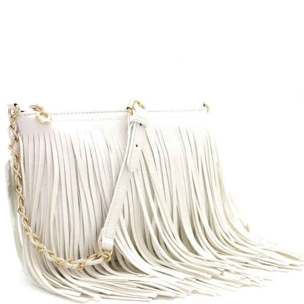 All-Around Fringed Cross Body Messenger